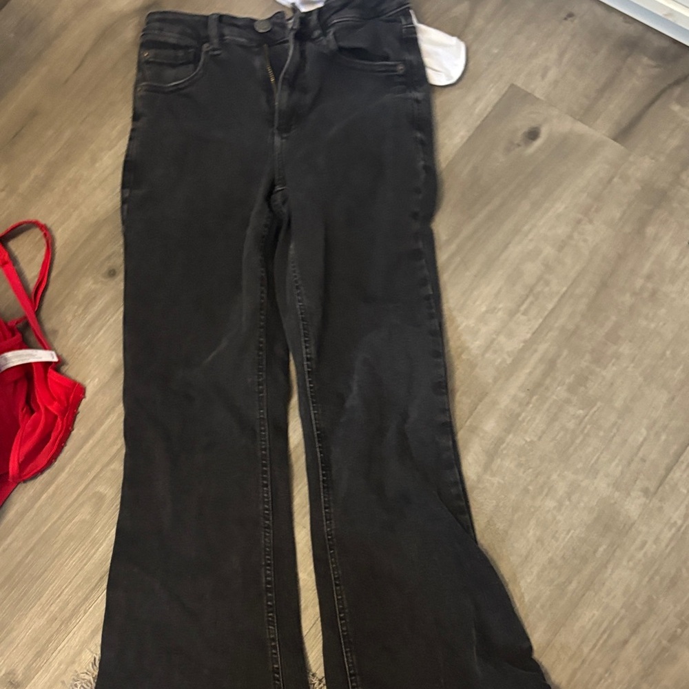 Garage Black Flare Women's Jeans